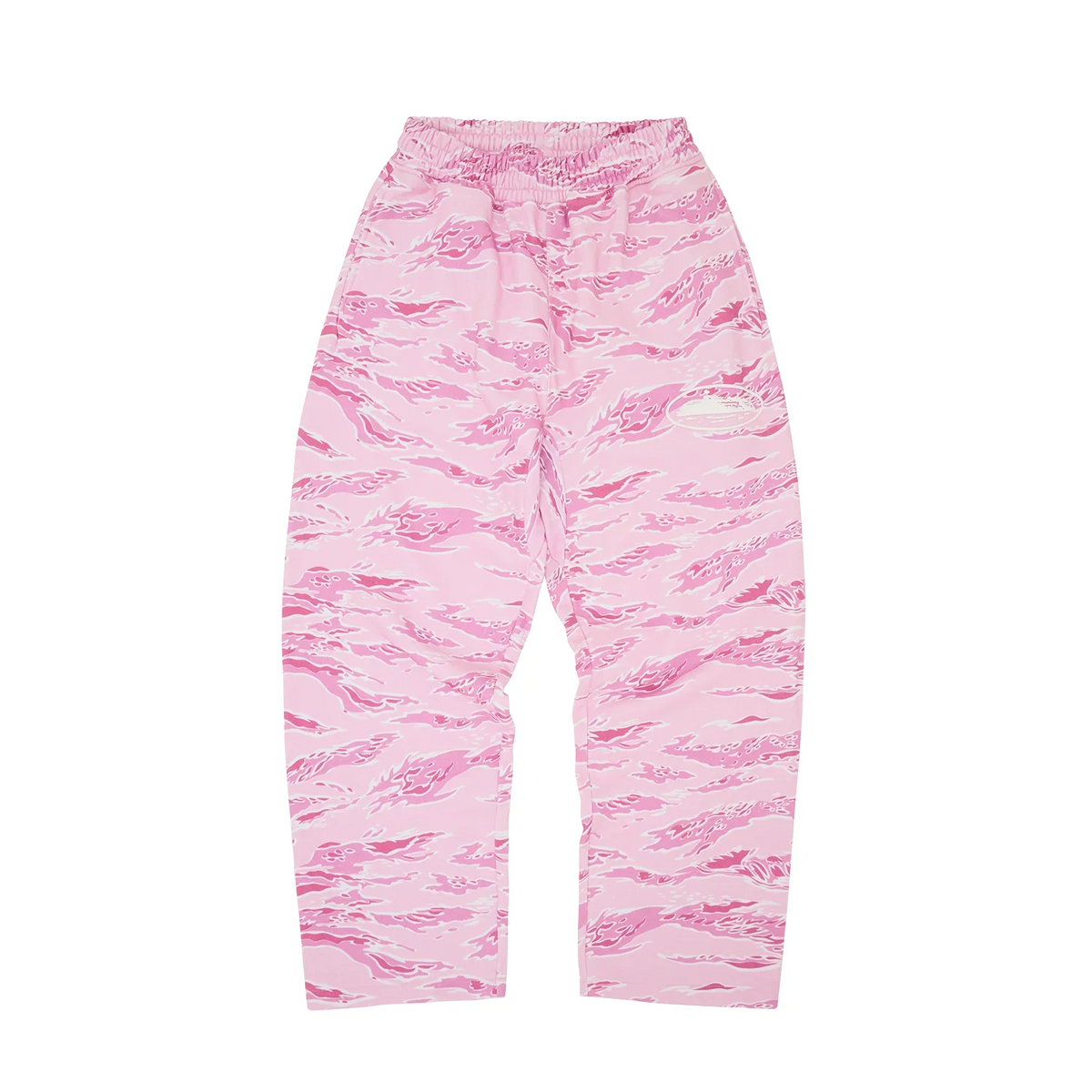 ISLAND PUFF PRINT OPEN HEM SWEATPANT