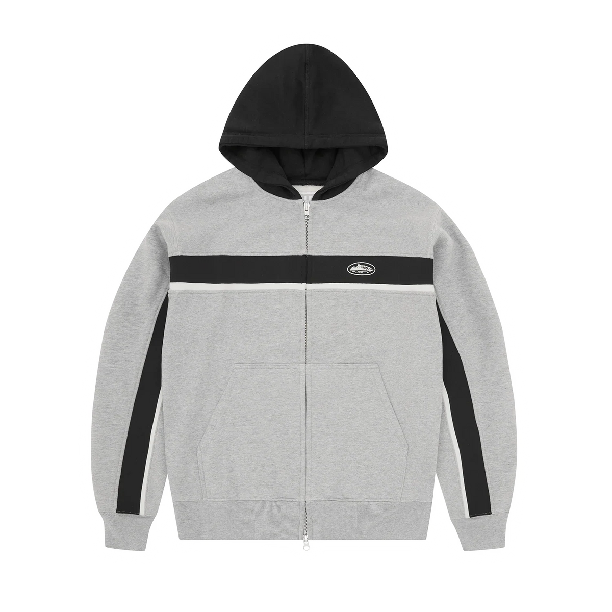 RIBBED SPORTEIZ ZIP HOODIE