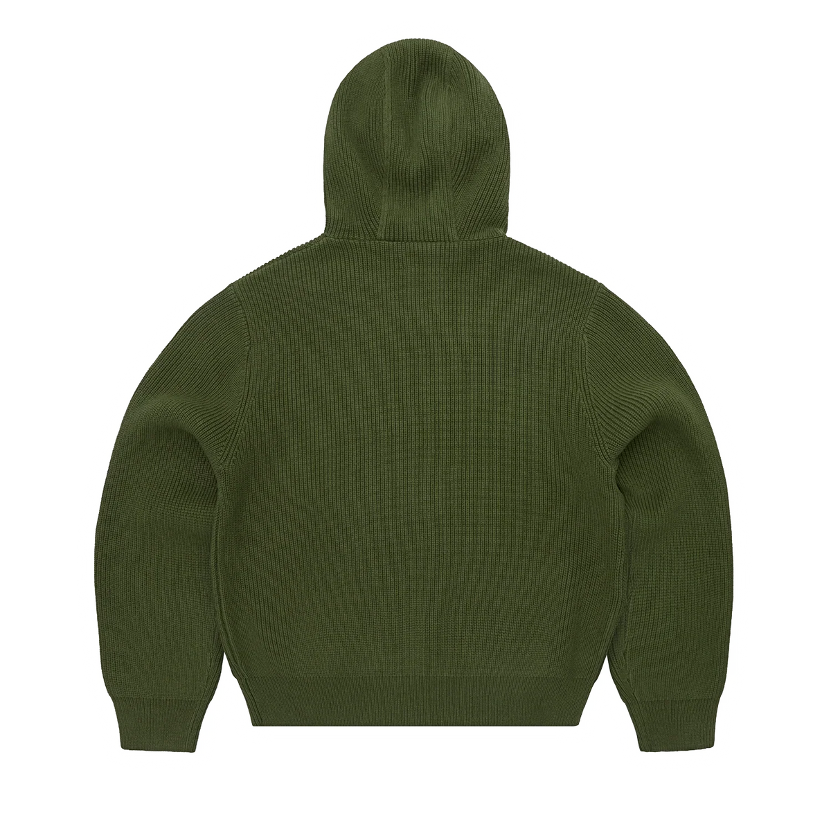 HUEY KNIT HOODIE [OLIVE]