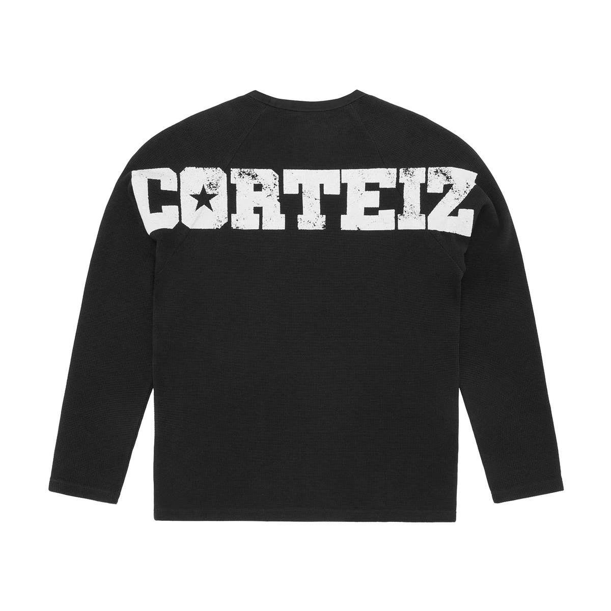 STAR RAGLAN WAFFLE THERMAL