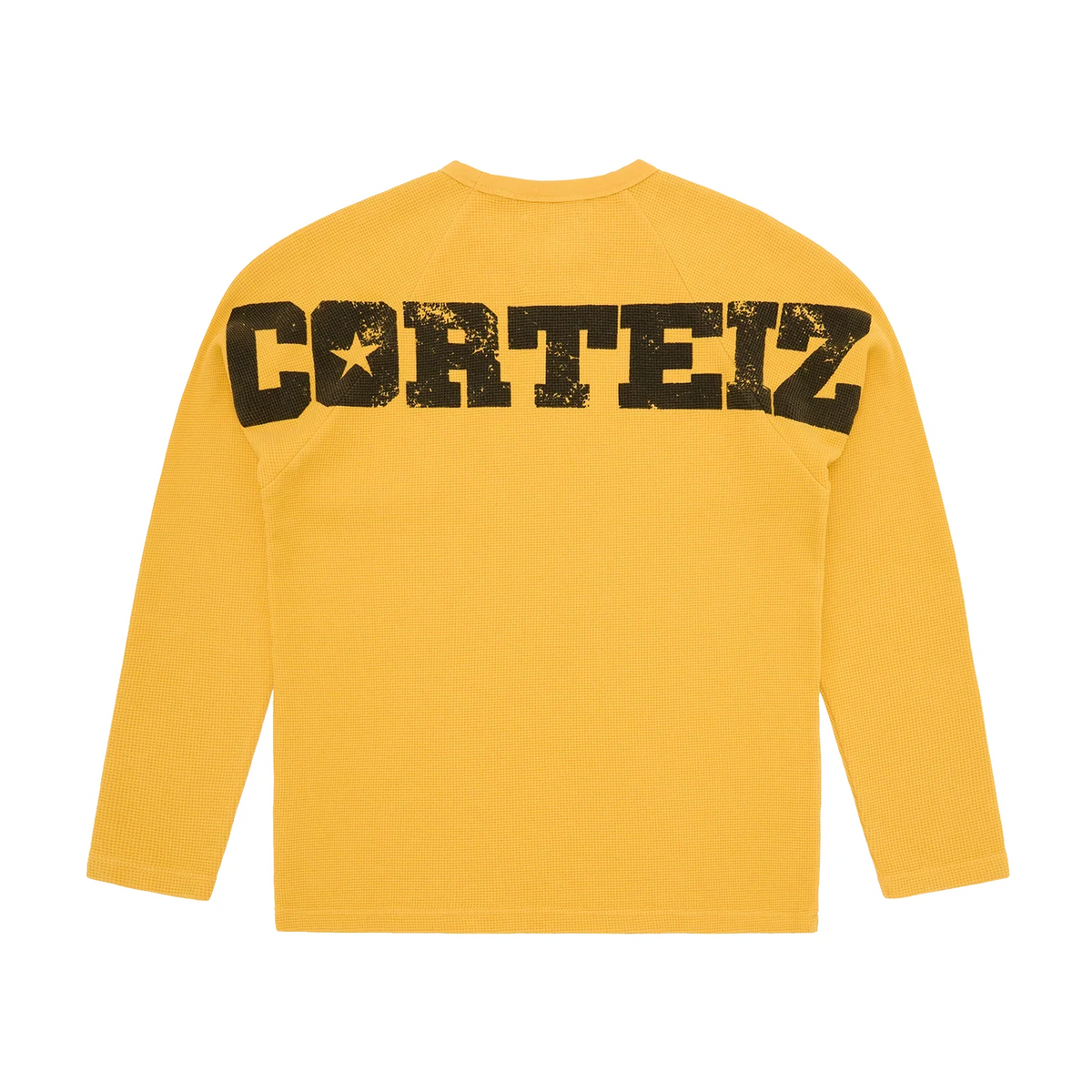 STAR RAGLAN WAFFLE THERMAL